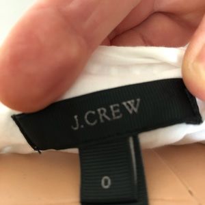 J Crew white eyelet dress